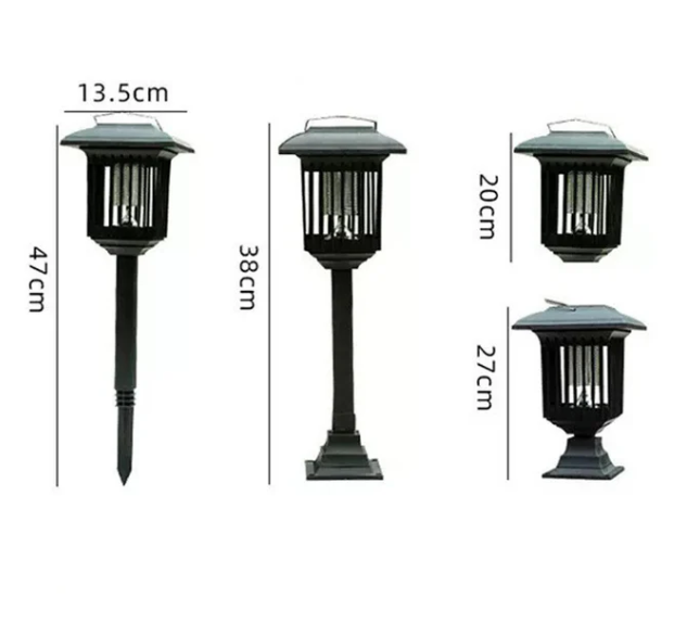 🦟❌Solar-Powered Mosquito Killer Lamp-Outdoor Solar LED Mosquito Killer Garden Lamp