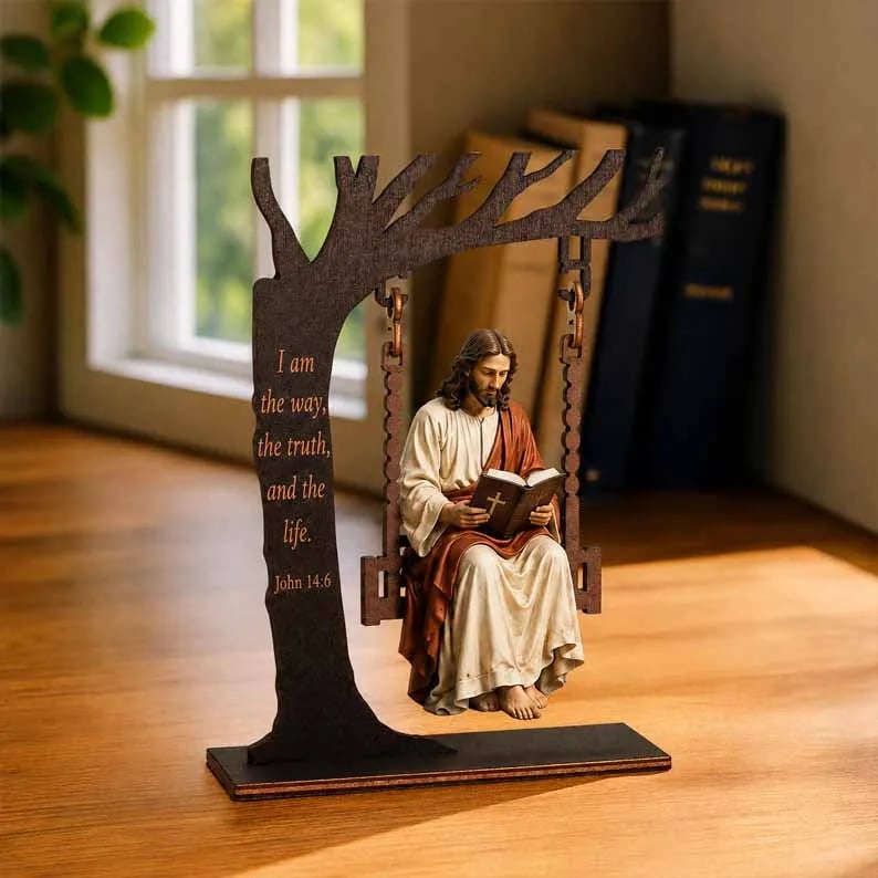 š„Last Day 49% OFF - āļøšChristian Jesus Swing Ornament