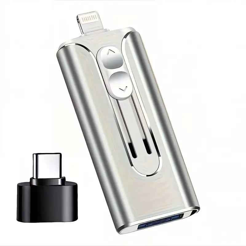 🔥Flash Sale 50% OFF!🔥 4-in-1 USB Flash Drive 32~1TB✨For Phones& Computers