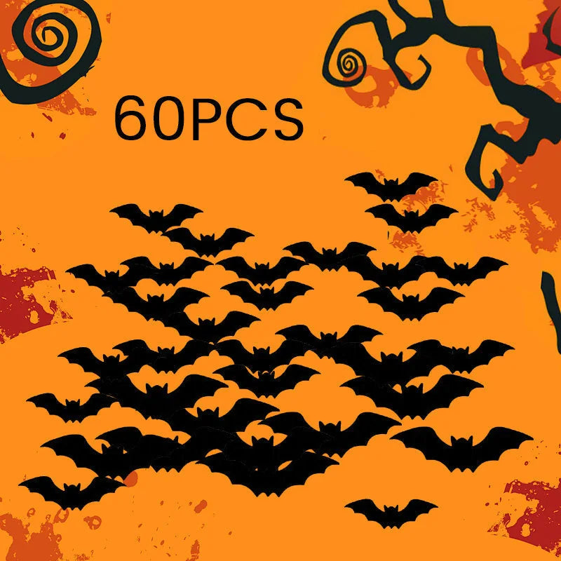 🦇 Leuchtende 3D Fliegende Fledermaus Lichter – Sofortige Halloween Wanddekoration