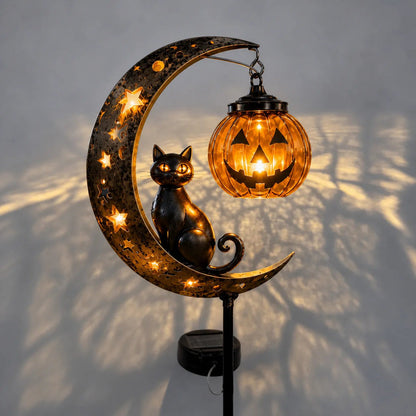 🔥50% OFF TODAY🔥 Solar Halloween Garden Stake Light 🎃👻 Spooky Outdoor Yard Decor for Garden, Porch & Pathway