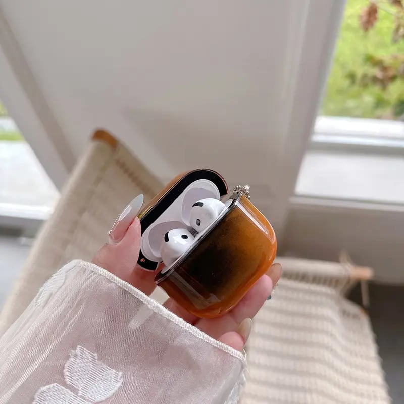 🏆️Flash Sale🎇50% OFF💫Luminous Quicksand AirPod Case for AirPods 1/2/3/4/Pro 2/3 🌟- Shock Absorbing and Protective✨️
