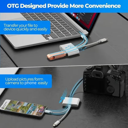 🏆Flash Sale⚡ 50K+ SOLD! Almost Gone-🔥4-in-1 USB-C Memory Card Reader