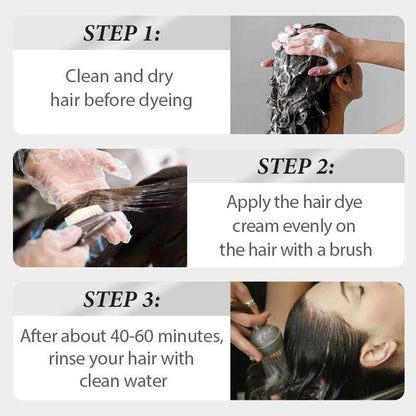 Gray Hair Dye🎨Special Deal | Ammonia-Free & Fade-Resistant