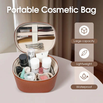 Travel Cosmetic Case 🔥 Compact Makeup Organizer