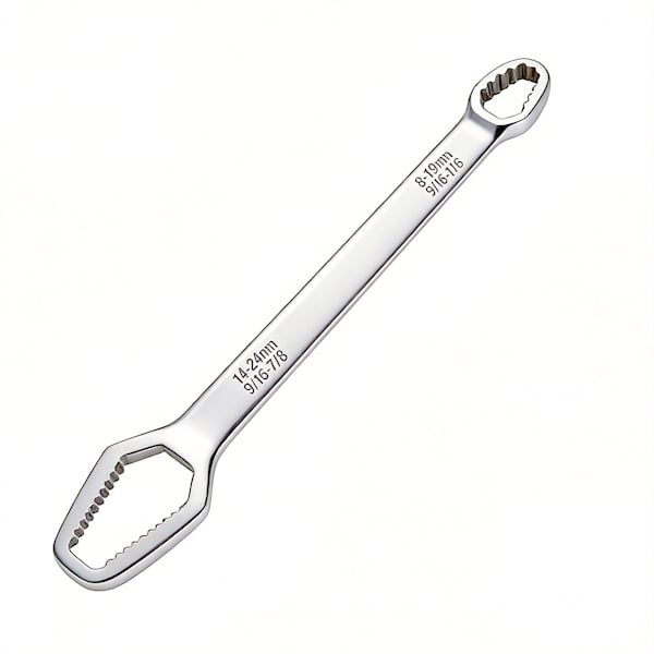 【🤩Buy 1 Get 1 Free】🔧Double-Ended Torx Wrench🛠️, Universal Automotive Torx Wrench 8-24mm Self-Tightening🔧