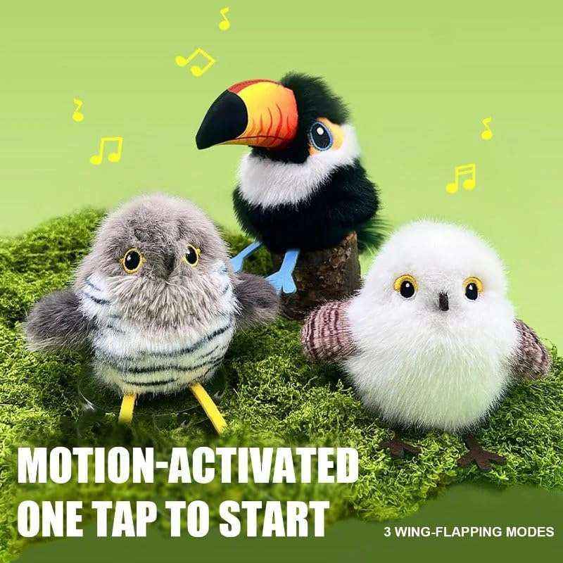 🔥Black Friday for 50% off-Rechargeable Flapping Bird Cat Toy