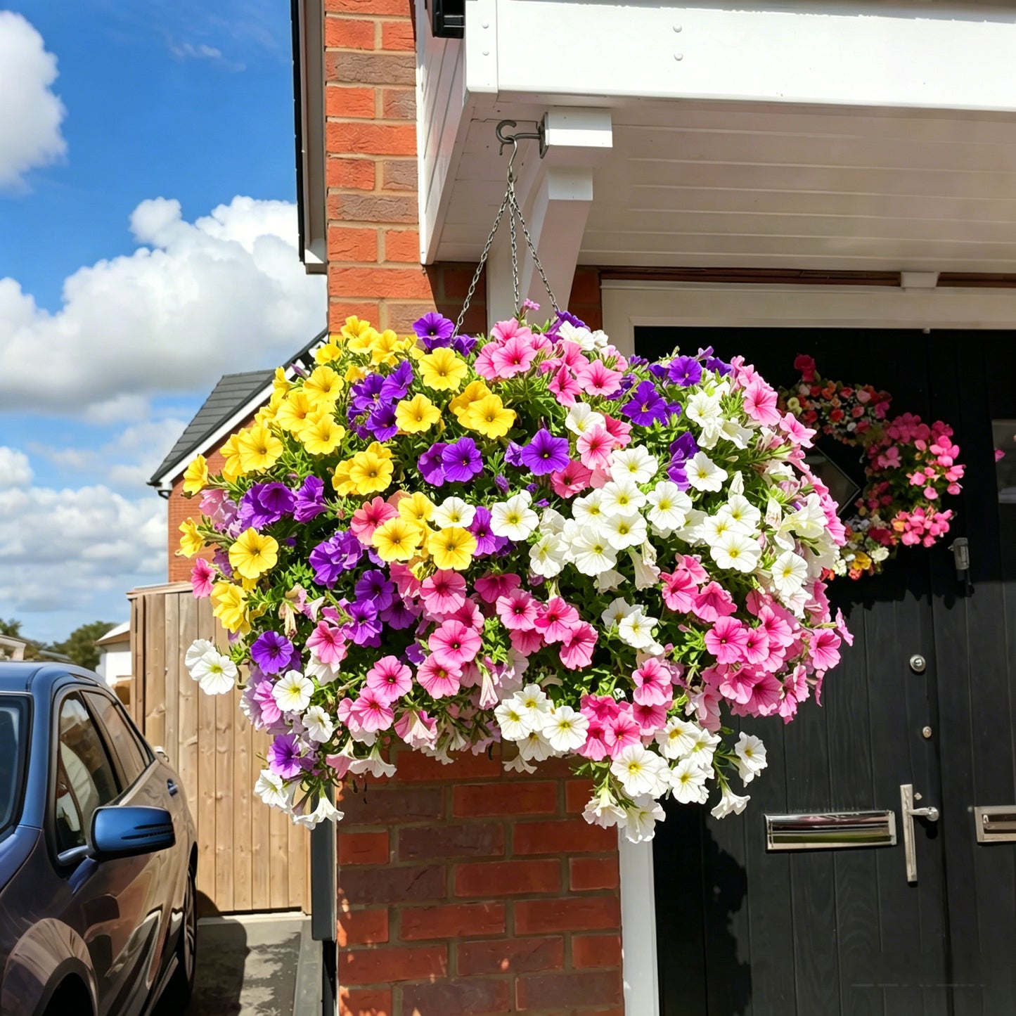 🔥Last Day 60% OFF😍Sunscreen and Rainproof Artificial Petunias Flowers🌺