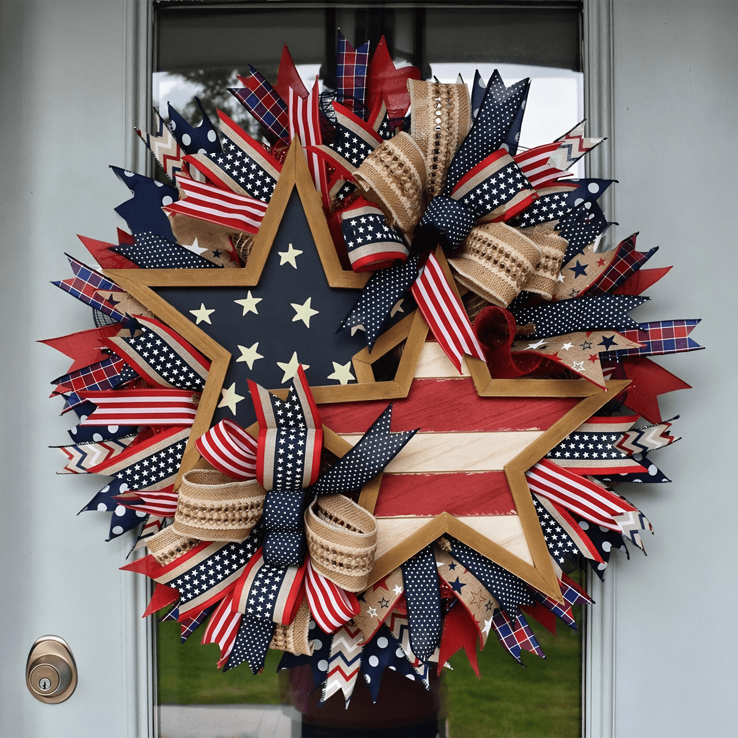 🔥Hang it with pride🔥This Wreath Wasn’t Made to Decorate — It Was Made to Remember