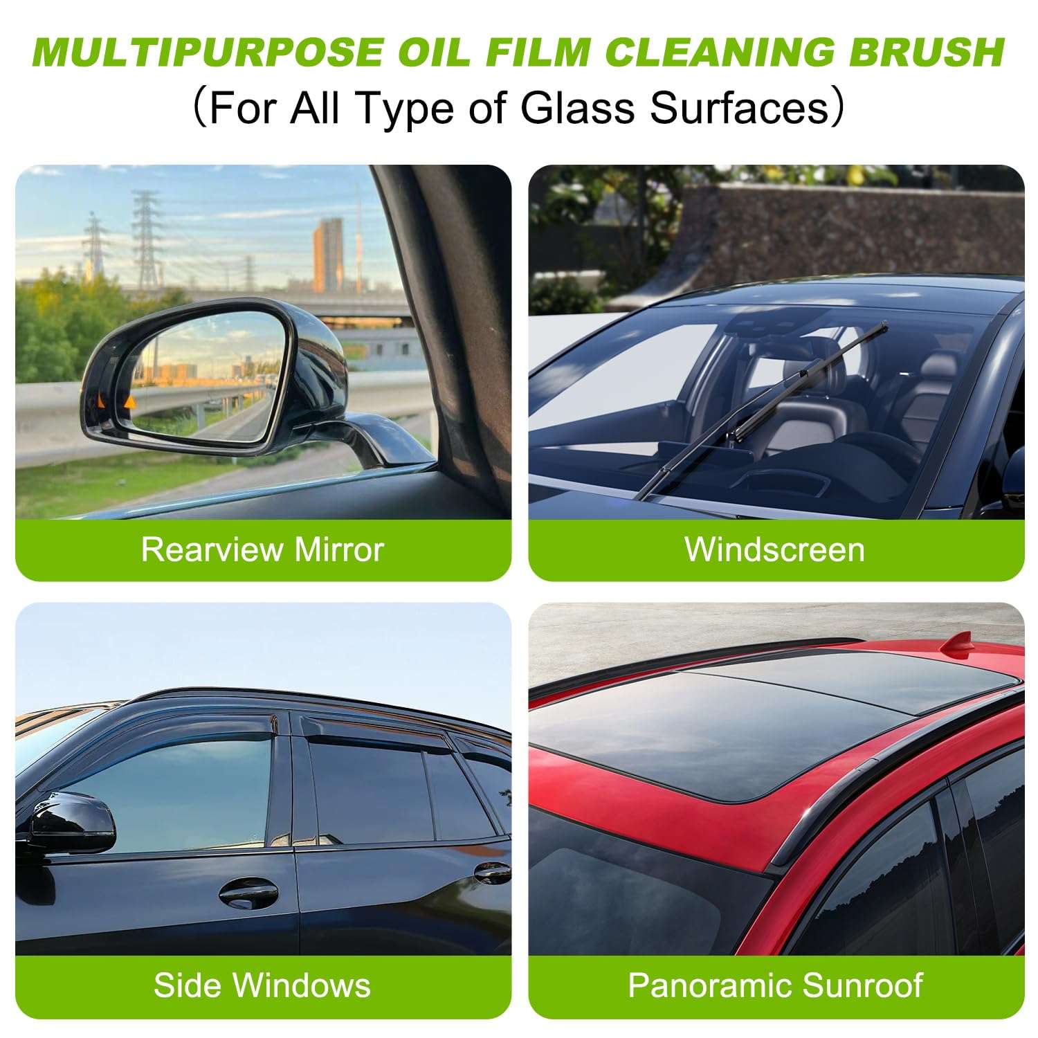 Vehicle Glass Cleaning Brush