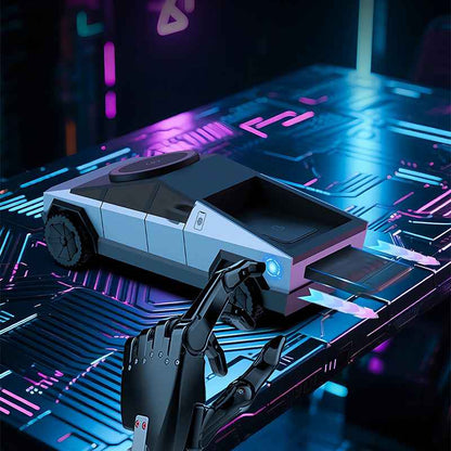 Armor King CyberDock 3-in-1 Wireless Charger + Car Model Ornament + Stand