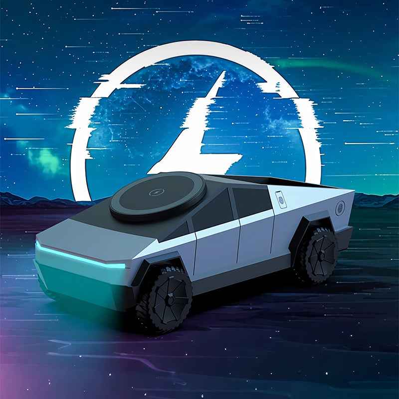 Armor King CyberDock 3-in-1 Wireless Charger + Car Model Ornament + Stand