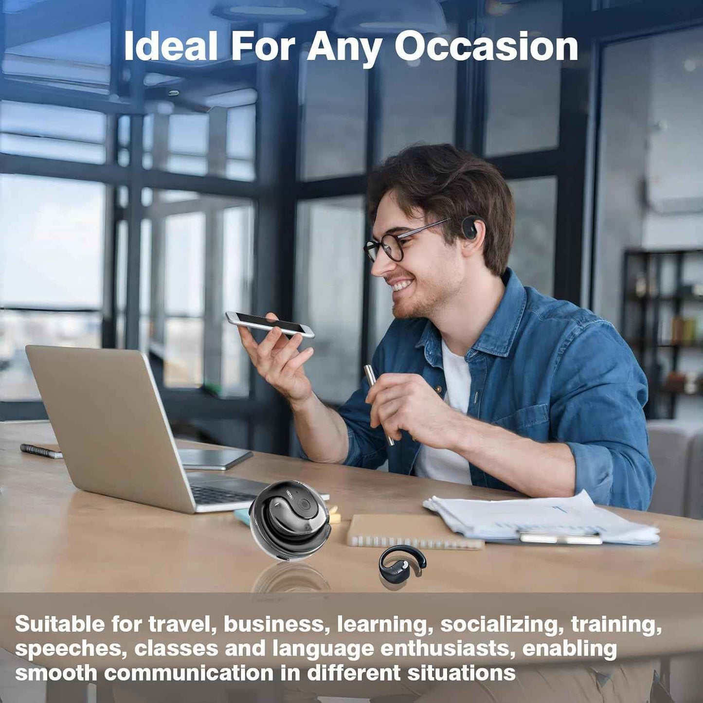 Limited 40% off🔥Wireless Translation Earbuds -⚡