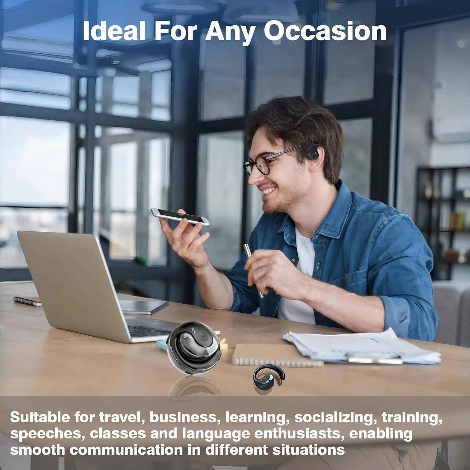 Limited 40% off🔥Wireless Translation Earbuds -⚡