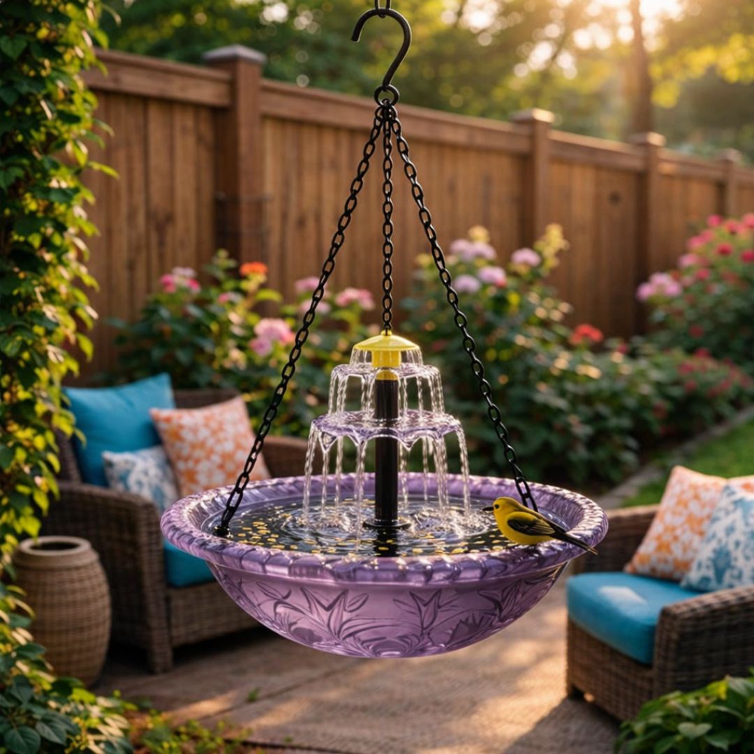 🎁50% OFF Summer Discount  |  ☀️Solar Bird Bath Fountain⛲️