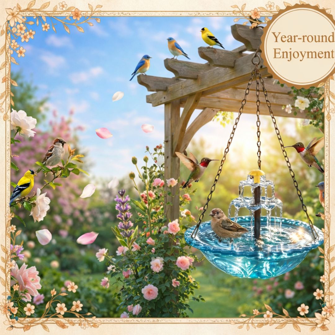🎁50% OFF Summer Discount  |  ☀️Solar Bird Bath Fountain⛲️