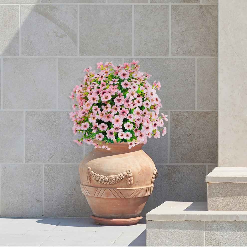 💐Never Fade Beauty!🪷 🔥UV & Waterproof Artificial Flower Decor ✅