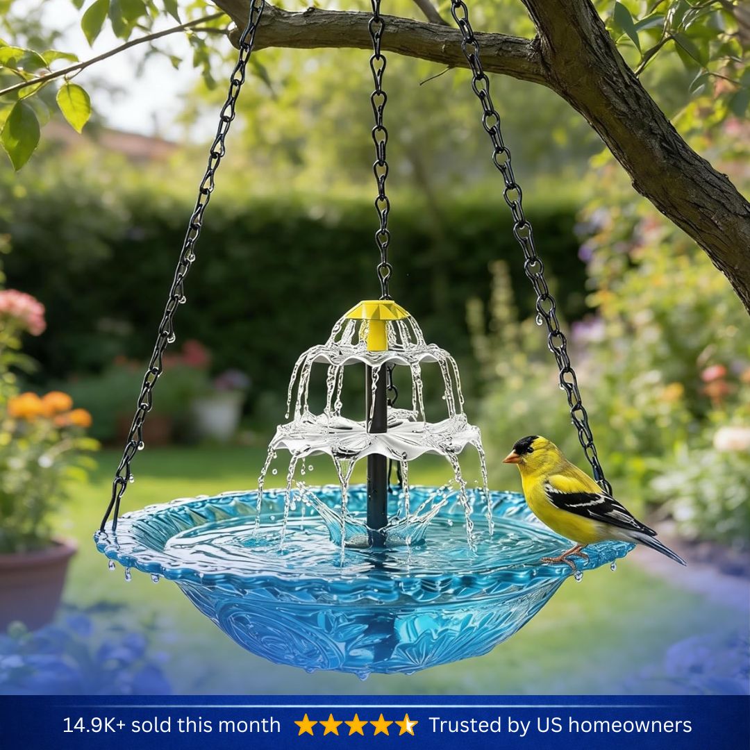 🎁50% OFF Summer Discount  |  ☀️Solar Bird Bath Fountain⛲️