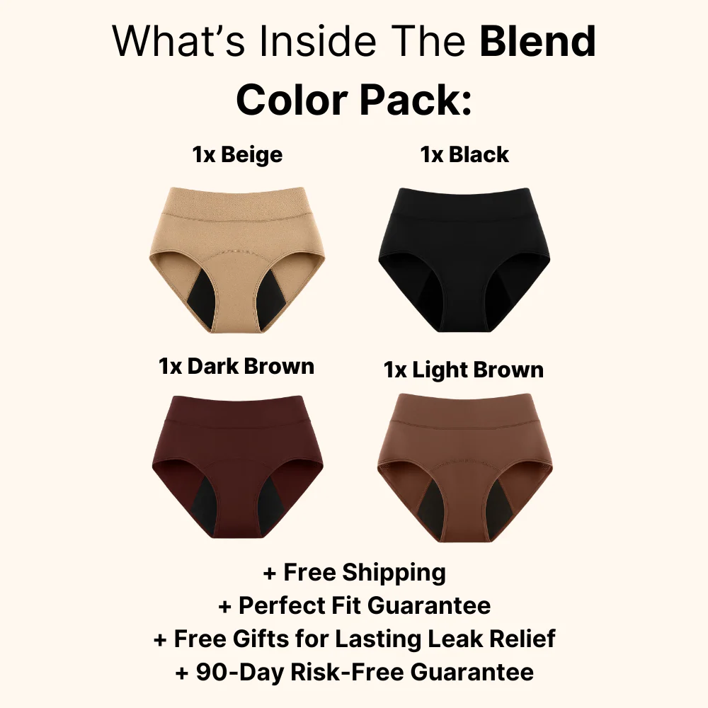 💖Last Day 50% OFF|  100% Leak-Proof Underwear 4-pack🌸