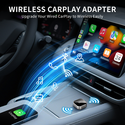 Huge Discounts!-⏰Car Adapter 3.0 Wireless CarPlay/Android Auto Adapter