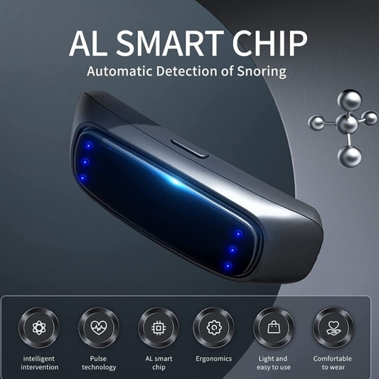 👉Smart Throat Pulse Anti-Snoring Device