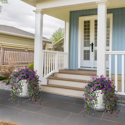 🌼 Artificial Hanging Daisies - UV-Resistant Indoor/Outdoor Decoration 🏡