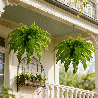 🏆Flash Sale⚡ 50K+ SOLD!🔥🌱 UV-Resistant Lifelike Artificial Boston Fern