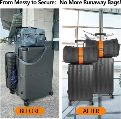 👍🏻Multi-functional adjustable luggage strap