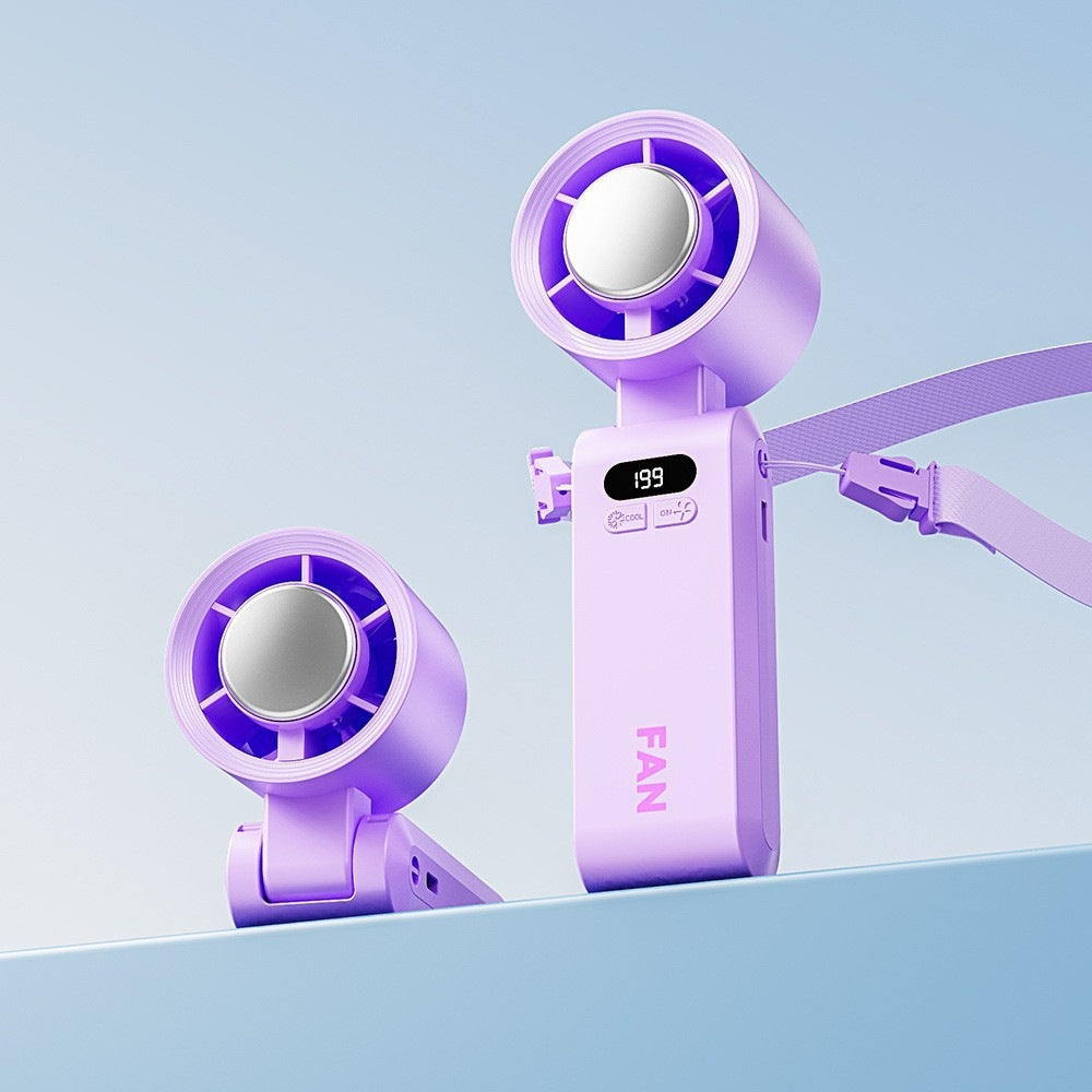 ❄️Ice in Your Pocket. Hurricane in Your Hand🥶Ultra-High Speed Portable Fan🌪️
