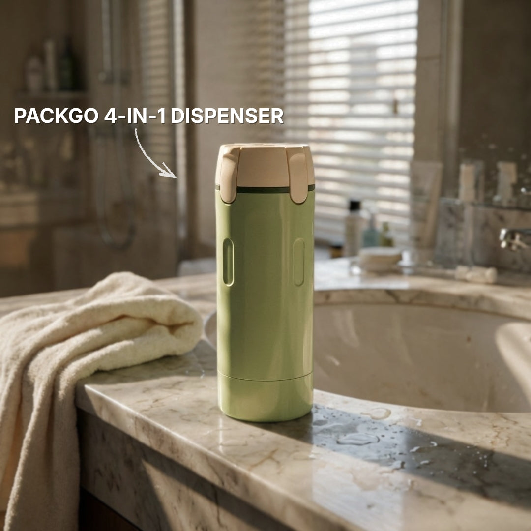 🔥20% Off✈️4-in-1 Travel Dispenser Bottle