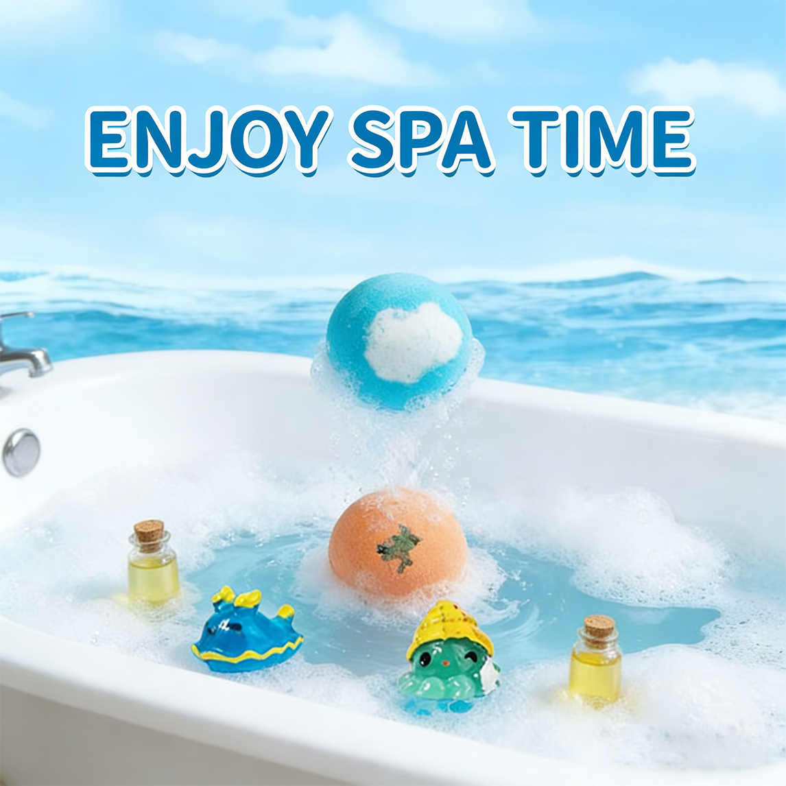 🔥2026 Hot Sale🛁 Natural Bath Bombs for Kids ✨