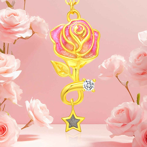 💞Valentine's Exclusive✨Star Rose Necklace