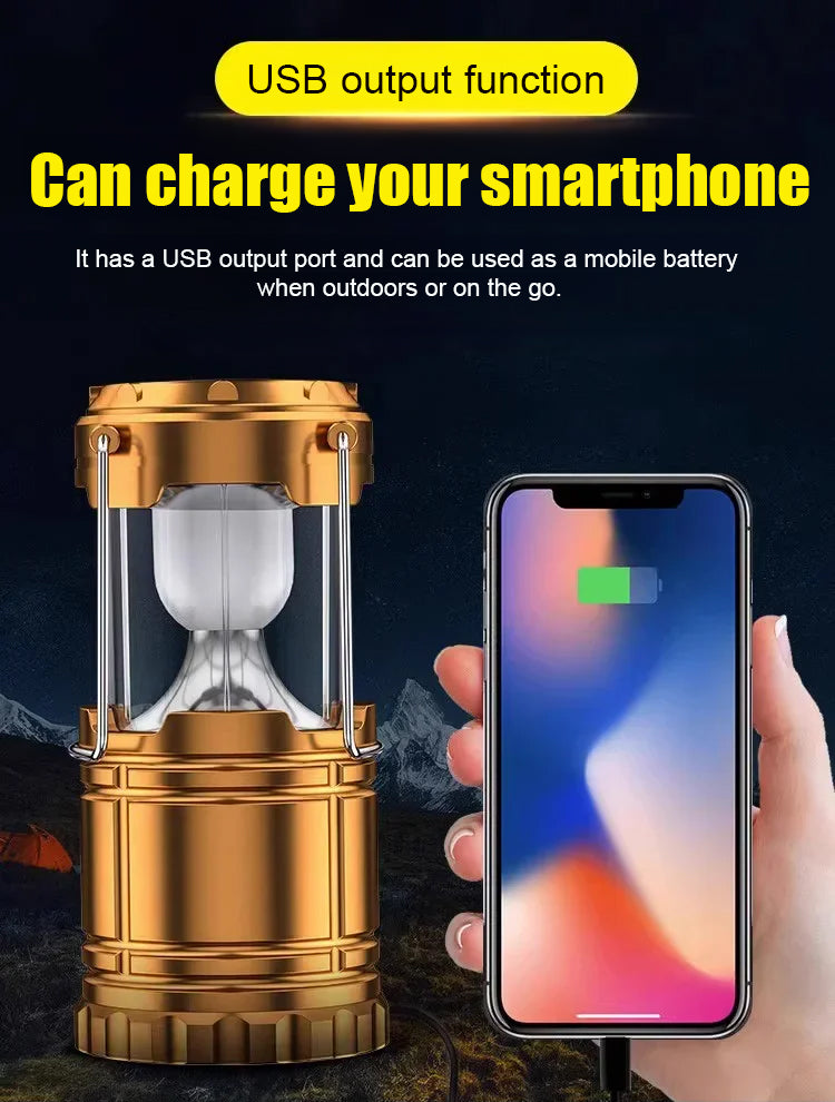 A must-have for emergency situations at home, waterproof multifunctional solar light