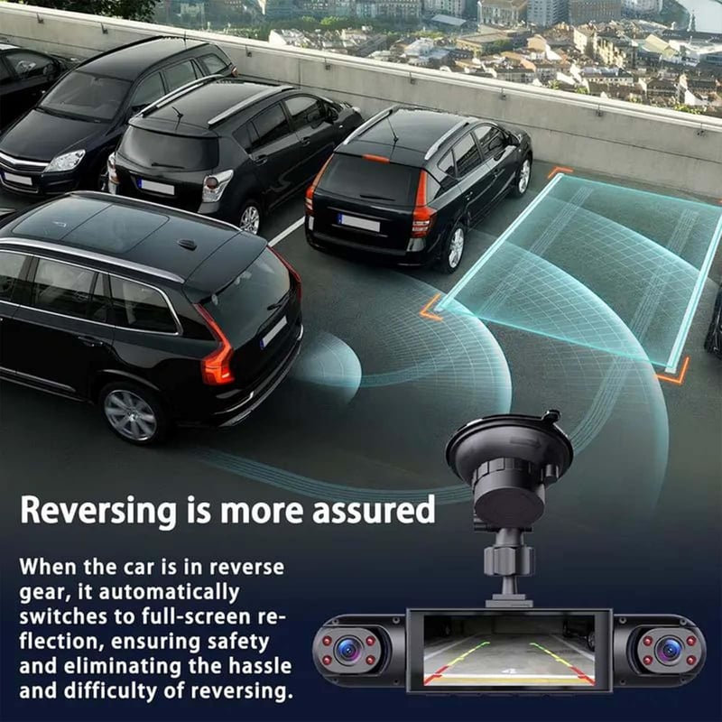 🎁🎁LETZTER TAG 49% RABATT🔥Vollansicht-Auto-Dashcam-System