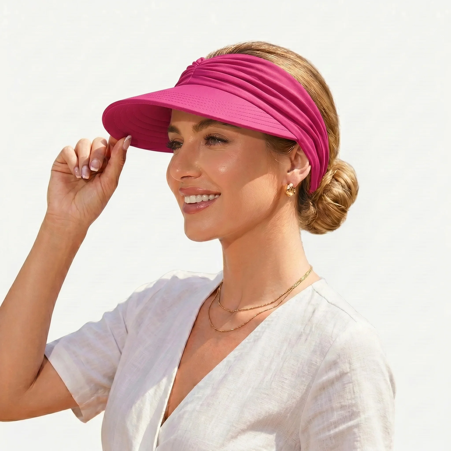 🔥Last Day 50% OFF - Wide Brim UV Protection Sun Visor Hats💦