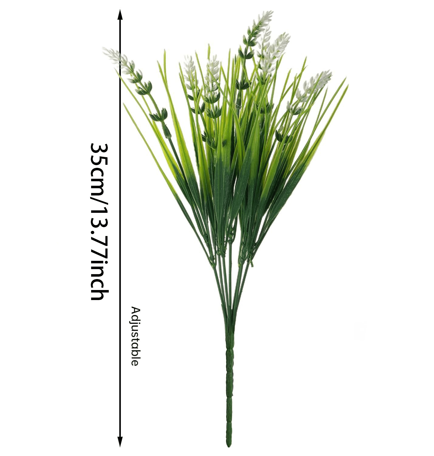 🪻Flash Sale-50% Off🔥Lavender Artificial Flowers,UV Resistant Outdoor Fake Plants(1 Bundle length 13.8inches)