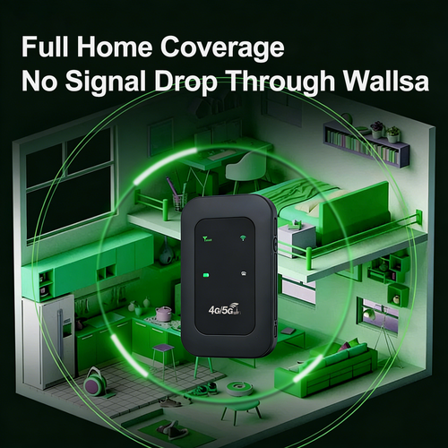 📶 All-Network Pocket WiFi – Klar på få sekunder Ingen opsætning! Intet besvær! Tilslut bare!🔥[Tænd og brug, gratis for evigt]