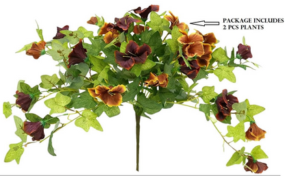 🌺🌷Artificial Fake Petunia Flowersfor Outdoor Decoration ✨(2Pcs)