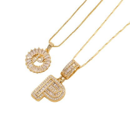 2 Pack Initial Letter Pendant Necklaces-Best Gift for Your Mom💝