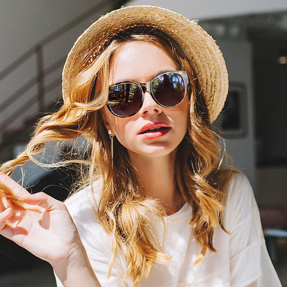 🎉BUY 1 GET 1 FREE 😎 Wraparound Cat-Eye Over Glasses Sunglasses – Full-Cover UV400 Shield Shades for Daylong Comfort 🕶️