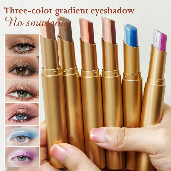 🏆️Best Sale 50K+ SOLD!🌟 3-in-1 Shimmer Eyeshadow Stick | One Swipe, Stunning Eyes 😍