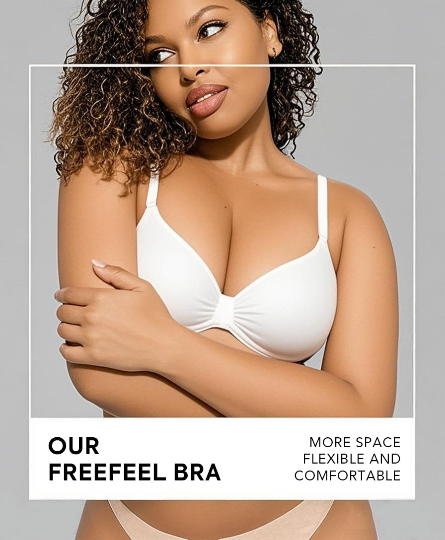 🏆Flash Sale⚡Women's Full Coverage Non-Padded Wireless Sculpt Bra