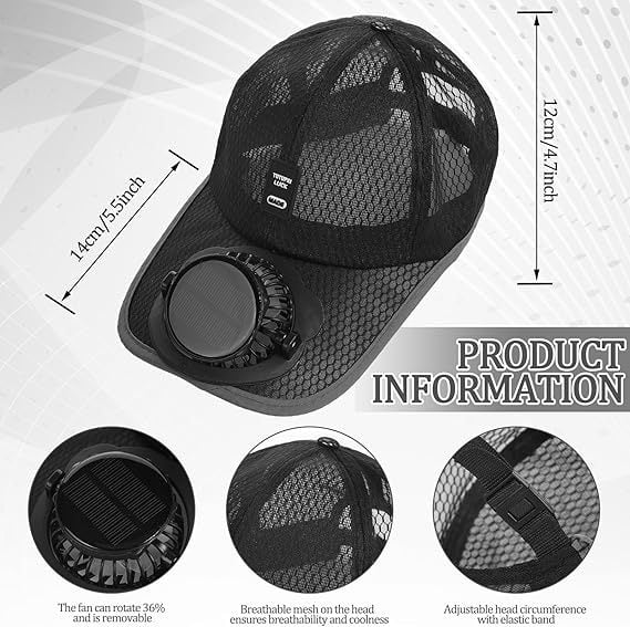 🔥Last Day 50% OFF -✨2026 New Ultralight UV Protection Baseball Cap with Solar Fan