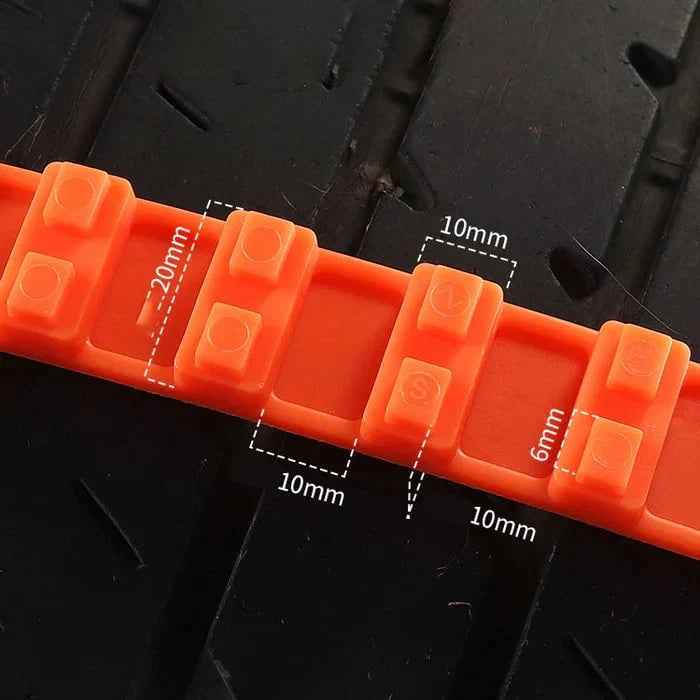 🔥2025 Winter Hot Sale🔥Universal Reusable Anti-skid PE Tire Chains