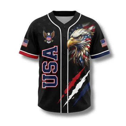 🔥2026 Limited Edition - USA 250th Anniversary All-Over Print Patriotic Baseball Jersey🦅
