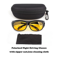 Night Driving Glasses - Zipper Case Set