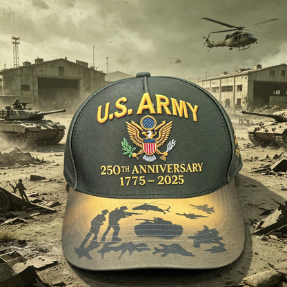 🔥 Father’s Day Sale - ❤️ U.S. Army 250th Anniversary Commemorative Cap 🇺🇸