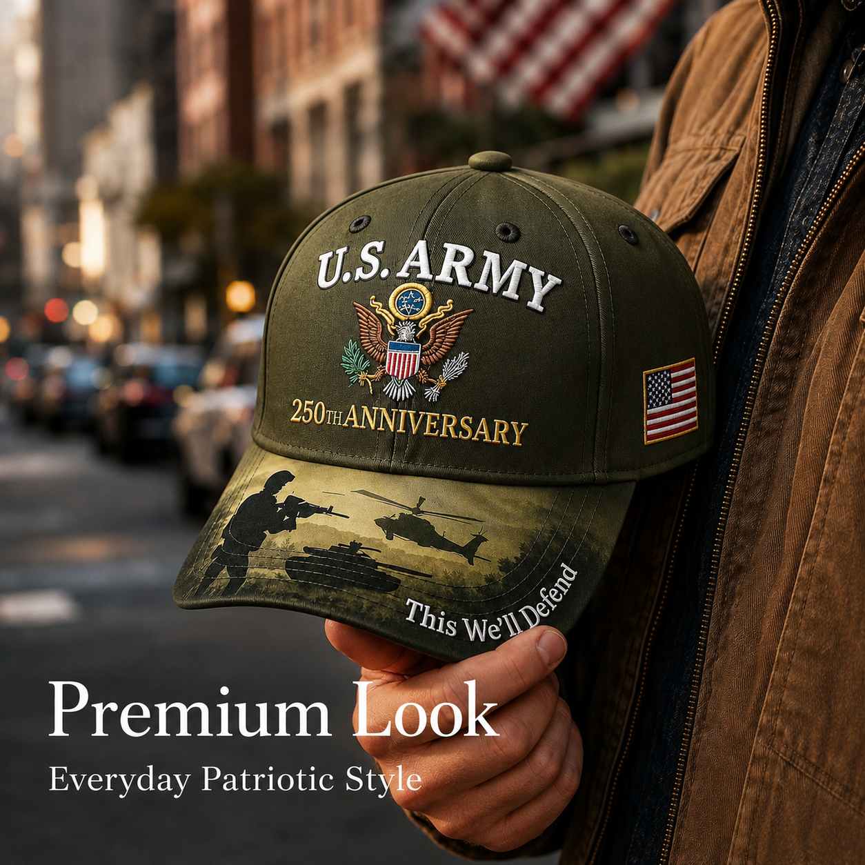 🔥 Father’s Day Sale - ❤️ U.S. Army 250th Anniversary Commemorative Cap 🇺🇸