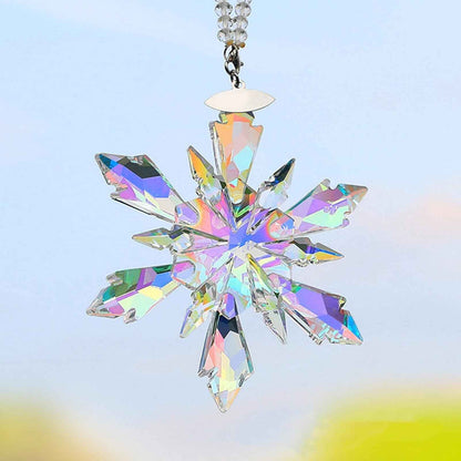 🎅2025 Most Popular Christmas Gift 🎉Crystal Snowflake Suncatcher Christmas Ornament