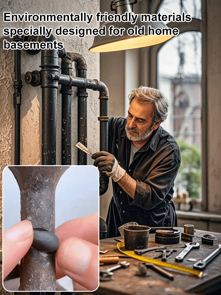 [Pipe Freezing and Crack Buster] Leak-proof/🍄Solidifying Iron Adhesive💙It has been adopted by over 200,000 homes and hundreds of small businesses, with a satisfaction rate of 99.8%.